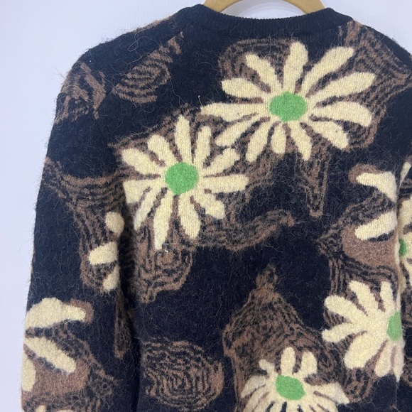 Nanushka Floral Wool Sweater - Sz M - Picture 3 of 4